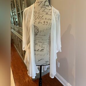 White/Sheer Coverall